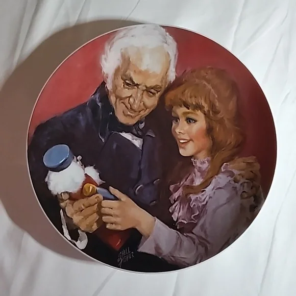 The Nutcracker A Gift from Godfather Art By Shell Fisher Collector Plate - Picture 1 of 7